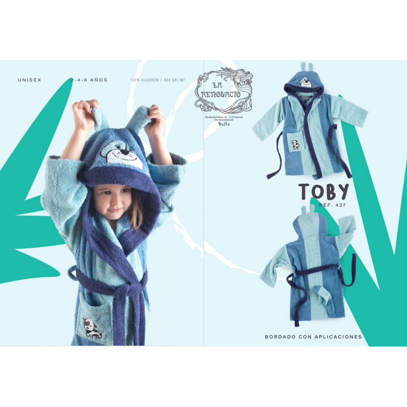 Barnús infantil TOBY