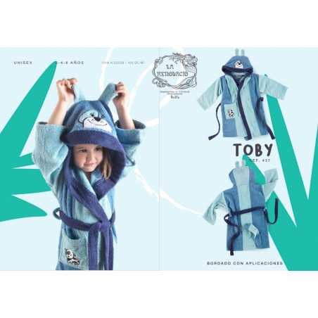 Barnús infantil TOBY