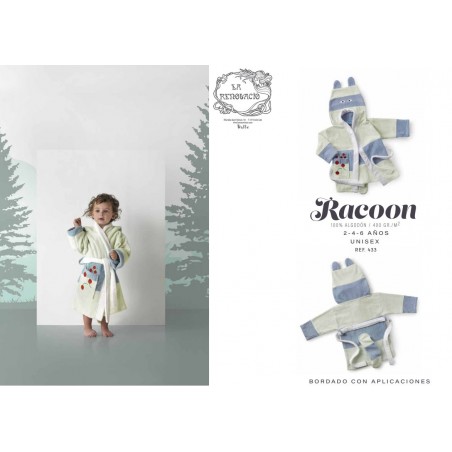 Barnús infantil RACCON