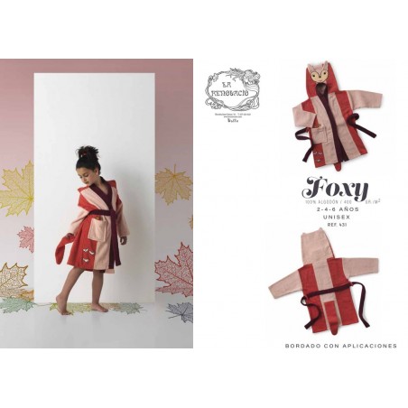 Barnús infantil FOXY