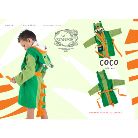 Barnús infantil COCO