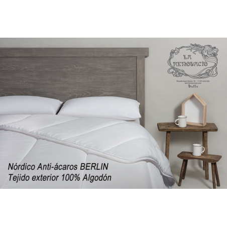 Edredón nórdico Berlín Antiácaros 125 grs/m2 - Alg.100%