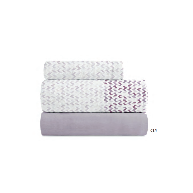 Juego sábanas coralina Velvet 553