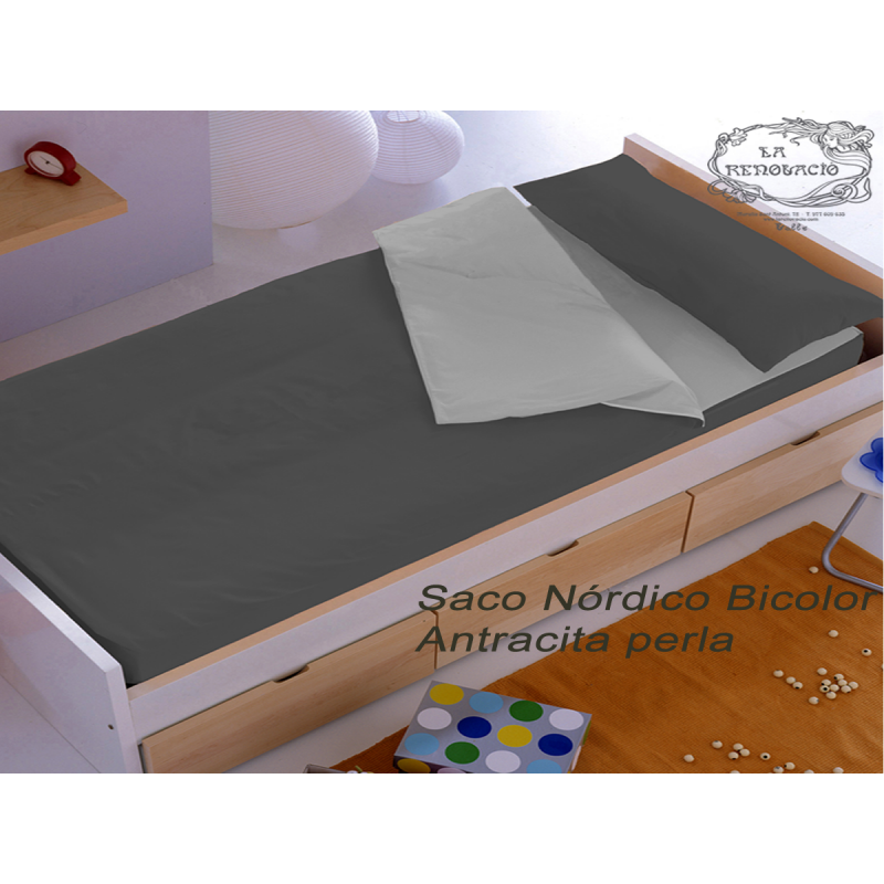 Sac Nòrdic Bicolor  Antracita Perla