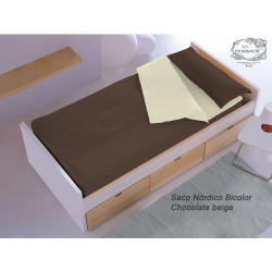 Sac Nòrdic Bicolor  Chocolate Beig
