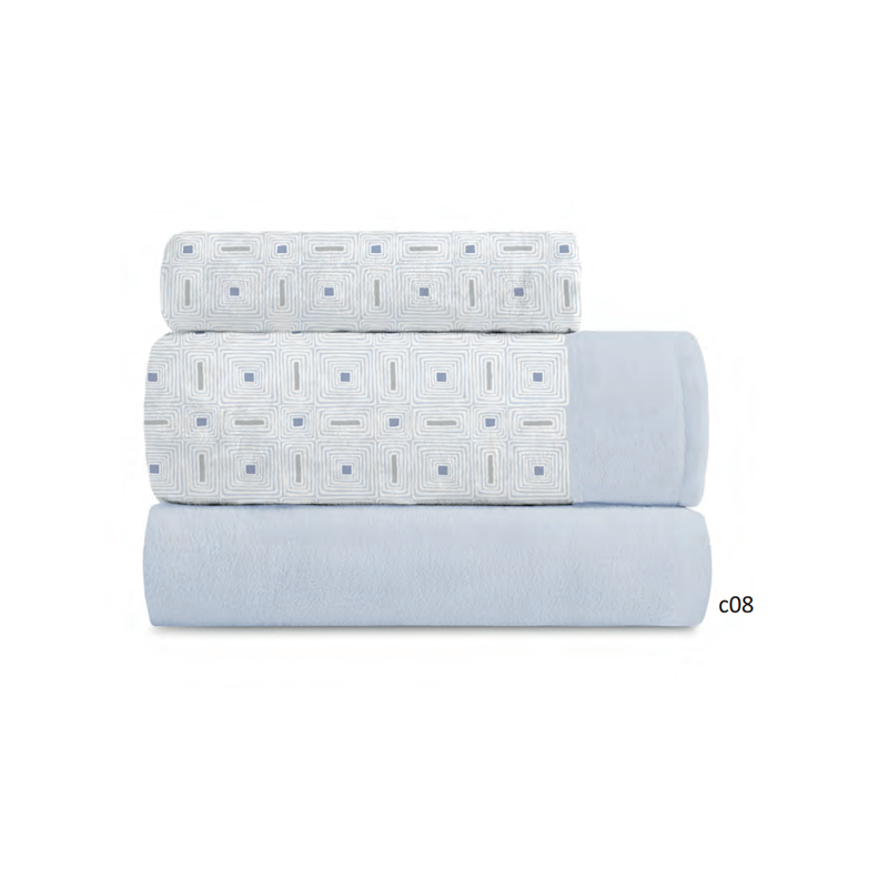 Juego sábanas coralina Velvet 555