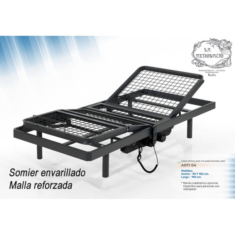 llit articulat amb motor