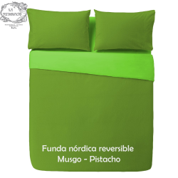 FUNDA NÒRDIDCA BICOLOR REVERSIBLE  Musgo / Pistacho