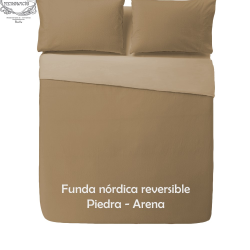 FUNDA NÒRDIDCA BICOLOR REVERSIBLE  Piedra /Arena