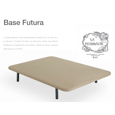 BASE TAPIZADA FUTURA CON TEJIDO 3D