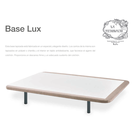 BASE TAPIZADA LUX (TEJIDO+3D)