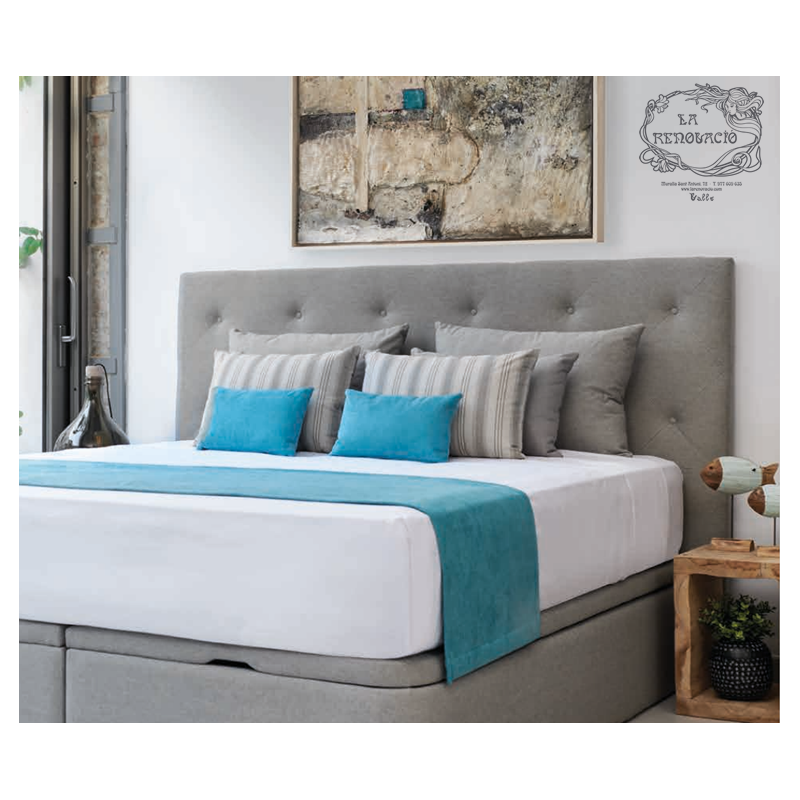 CABECERO  ALICANTE tejido POLIPIEL