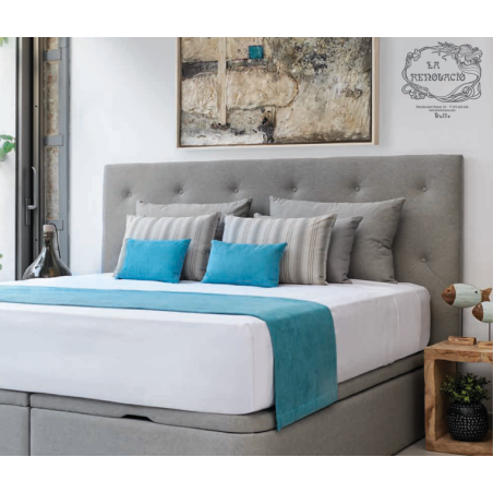 CABECERO  ALICANTE tejido POLIPIEL