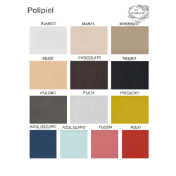 CABECERO  ALICANTE tejido POLIPIEL