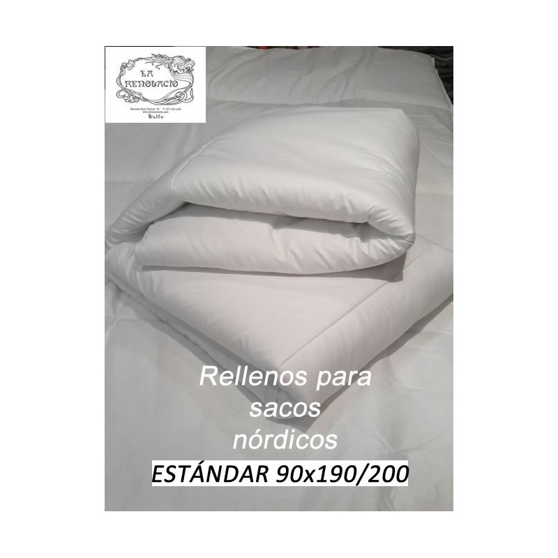 RELLENO PARA SACO NÓRDICO A MEDIDA 250 grs