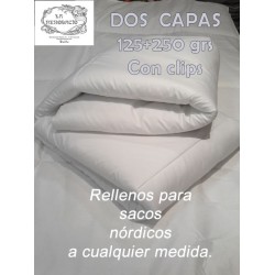 Saco nórdico STAR BEIGE estampado a medida