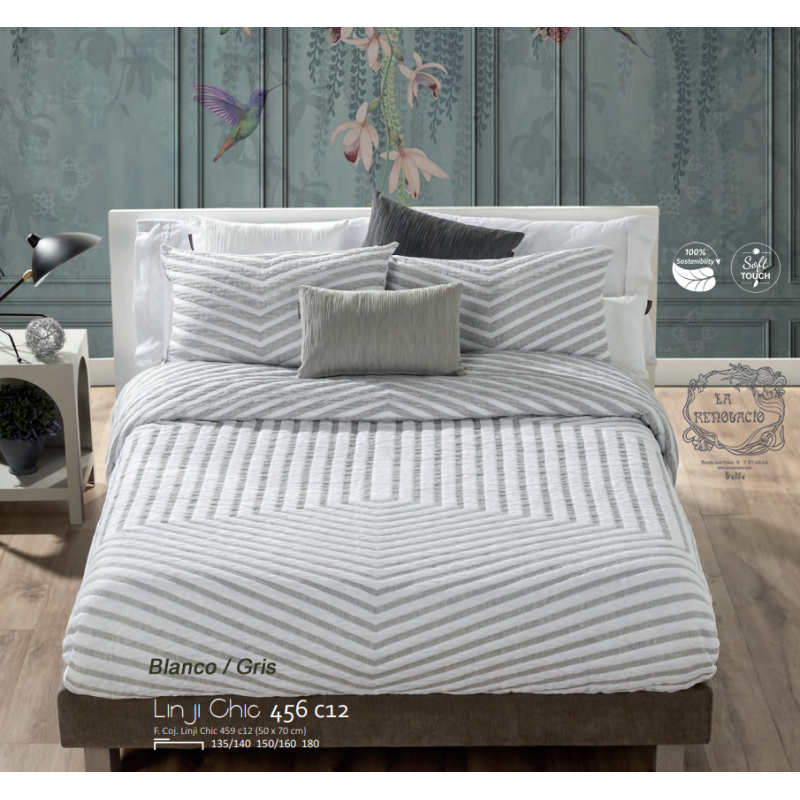 Vànova Jacquard Viscosa Linji Chic Gris