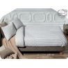 Colcha Jacquard Viscosa Linji Chic Piedra