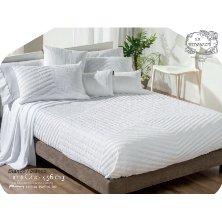Vànova Jacquard Viscosa Linji Chic Blanc