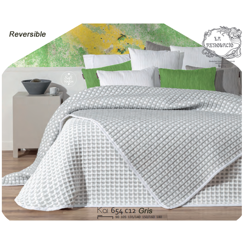 Vànova Jacquard Viscosa KAI Gris